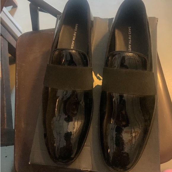 Saks Fifth Ave Patent Leather Shoes - Picture 2 of 2